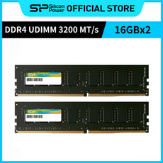 실리콘파워 Silicon Power DDR4-3200 PC4-25600 UDIMM 데스크탑용 램 패키지 메모리 RAM, 1개