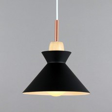 라티조명 파브리 1등 펜던트조명, D형 블랙