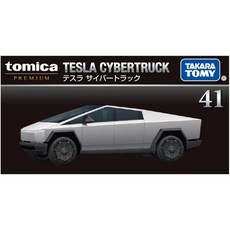 TOMICA Premium NO.41 特斯拉Tesla CYBERTRUCK 模型車 金屬車 收藏配件, 1個