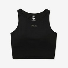 휠라 공식 기능성 크롭 브라탑 FS2ITG1251F BLK