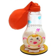 효모 발효과정 풍선 과학실험키트 1인용 과학놀이키트 관찰 사이언스 집콕놀이, 1개