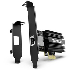 10G PCIe 네트워크 카드 Marvell AQC113 Conrtoller가 장착된 YuanLey Base-T 이더넷 PCIe에서 10Gb RJ45 어댑터 NIC Windows, 10G NIC