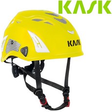 KASK 高可見度頭盔/安全帽 攀岩/登山/攀樹/工程頭盔 Superplasma PL HI VIZ AHE00006 黃, 1個