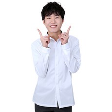 1+1 더도시스쿨 교복셔츠 국내생산 프리미엄 스트레치원단 중학생 고등학생 빅사이즈 교복 와이셔츠