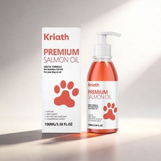 반려동물 연어유 모질윤기 피부건강 영양오일, 1개, 오메가3, 100ml