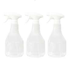 국내산 고급 가정용 안개분사 스프레이 분무기 반투명 초미세 물뿌리개 공병 750ml, 4개