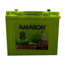 AMARON 愛馬龍【55B24L R RS LS】日規車用電瓶 免加水 銀合金汽車電池 充電快速, 1個, 愛馬龍-55B24LS