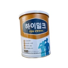 일동후디스 하이밀크 고칼슘 균형영양식 성인분유 600g, 1개