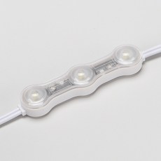인터원 LED 3구 모듈 렌즈 고효율 화이트주광색 10K Z3U-V05-W KS LED모듈, 주광색, 1개