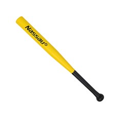 낫소 필드야구 티볼용 PU 배트 구기스포츠 체육용품, 1개, 노랑