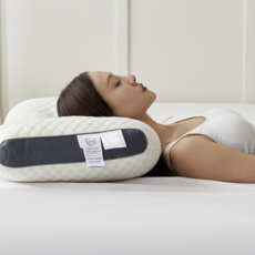 슬립코모 릴렉스 숙면 경추베개 2개 세트, 아이보리