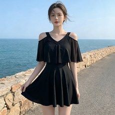 泳衣女2026新款溫泉保守時尚海邊度假顯瘦遮肚裙式小胸高級感泳裝