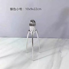 굴곡와인거치대 S자 와인렉 수납함 수납거치대 진열대, P. 전기도금 문어 실버 소형 10922cm