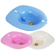 에코센 가정용 좌욕기 최고급용 치질 변기 임산부 국내산 실리콘 좌욕대야 핑크, 1개