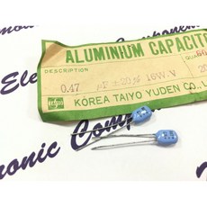 TAIYO YUDEN 0.47uF 16V 電容, 1個
