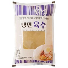 보부식품 업소용 냉면 육수 2.3L 물냉 평양 대용량, 1개
