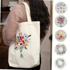 캔버스백 만들기 프랑스 에코백 키밍 십자수 DIY 자수 59000EA 1EA