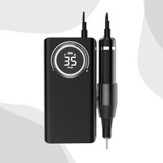 당일발송) 젤 네일드릴 D2 발톱 글라인더 흡진기 레진샌딩 샤퍼 각질 무좀 손톱 연마기, 드릴세트, 1세트