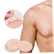 실리콘 가리개 패치 10p 피부톤 원형 밴드 속옷 투명 의상 무봉제 재사용 가능, 1개