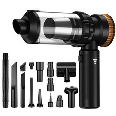 든든커머스 차량용미니청소기 차량청소용품 초강력, 기본 색상, 블랙골드