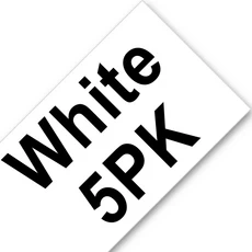 5/6/10/20 PK 열 수축 튜브 라벨 테이프 HSe-231 12mm 검정색 흰색 Brother P-touch 프린터 및 E1000 메이, 03 6mm, 05 5PK Black on White