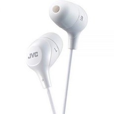 JVC 이어폰 HAFX38W 마쉬멜로우 유선이어폰 화이트
