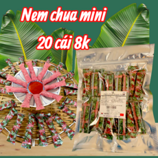 대박푸드 냄 20개세트 (Nem chua thanh hoa ), 40개, 20g