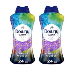2팩 다우니 향기 부스터 Downy Ultimate Fusions In-Wash Scent Booster Beads + Dual Action Scent Release Whims, 2개, 680g