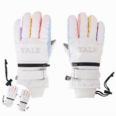 로즈밀 어린이 스키장갑 레인보우 L 방한장갑 키즈스키장갑 아동스키장갑