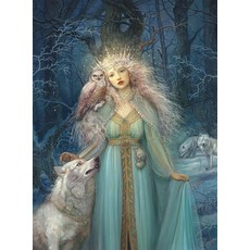 버팔로게임즈 직소퍼즐 - 애니 스테그 제라드 - 눈의 여왕 - 성인용 1000피스 직소 퍼즐 - 게임 나이트에 완벽한 도전적인 퍼즐 - 완성 사이즈는 66.75 x 49.9cm