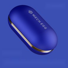 헤일리마켓 에그 피젯 슬라이더 키덜트 푸쉬 스틸 피젯토이 스트레스 해소, 블루, 1개