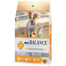 博朗氏 Balance 挑嘴犬 高適口性配方 雞肉+牛肉+起司 犬飼料 8kg, 1個, 穩定性維持