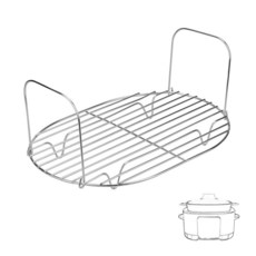 NQEUEPN Ninja Foodi Possible Cooker Pro 8.5Qt MC1000 MC1001 MC1010 시리즈용 스팀 및 로스팅 랙 슬로우 쿠커 액세서리용 스, NQEUEPN Ninja Foodi Possible C