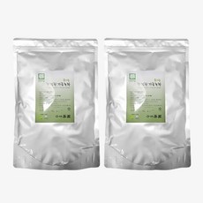소아다원 향 진한 가루 녹차 유기농 녹차파우더 녹차가루, 2개입, 500g, 1세트