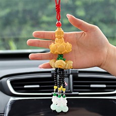 치유언니 부처님 차량장식 태슬 차량용불교용품