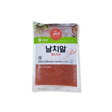 신선알 냉동 날치알 레드믹서 톡톡터지는 신선한 알 500g 냉통포장배송기본, 1개