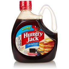 헝그리 잭 오리지널 맛 시럽 782g Hungry Jack Original Flavored Syrup 27.6 Ounce, 1개
