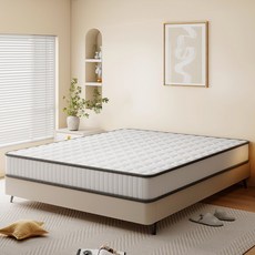 (재고 정리하다)침대 매트리스독립스프링 매트리스, 20cm, 중간 단단함