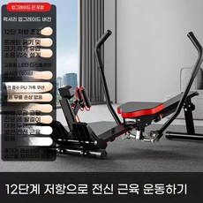 로잉머신 가정용 혼트 실내 코어 전신운동 노젓기 유산소 저소음, 1, D. 스타 고급 모델 단계 저항 두꺼운 강철 시뮬레이션