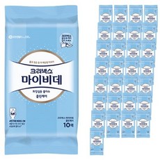 크리넥스 마이비데 휴대용 10매 x 3팩, 23g, 3개