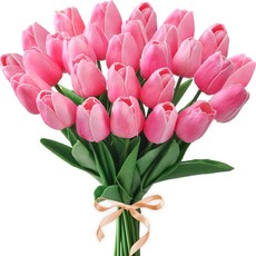 10Pcs 인공 꽃 현실적인 터치 튤립 스크랩북 꽃병 홈 장식 웨딩 가든 아치 갈 랜드 어머니의 날 꽃다발 diy, 5)1