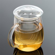 초초맛트 머쉬룸 내열유리 티머그 500ml 티머그컵