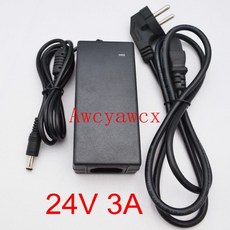 AC 100V-240V DC 24 V 3A 어댑터 전원 공급 장치 충전기 볼트 호환 16-24V 72W T12 미니 소형 전기 납땜, 03 UK plug