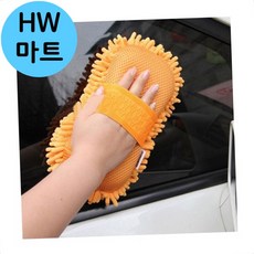 손세차 자동차 부드러운 극세사 스펀지 청소솔