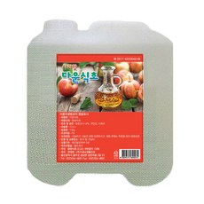 다운 사과맛 식초 13L 조미료 살균 얼룩 세탁 냄새제거, 1개