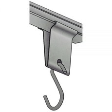 [ 976954 ] 매달린 천장 그리드 후크 - 2팩 | 식물 장식 조명 및 삽화를 걸 수 있는 튼튼한 아연 도금 스틸 클립 쉬운 설치 파우더 코팅 마감