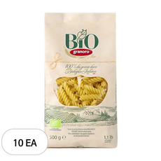 그라노로 유기농 푸실리, 500g, 10개