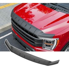 파워크 후드 프로텍터 2021-2025 포드 F150 호환 업그레이드 TPE 실드 디플렉터 교체용 F-150 액세서리, 2021-2025 포드 F150과 호환