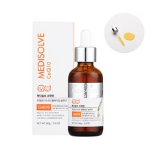 메디솔브 코큐텐 60g 강아지 고양이 영양제 액상 종합 면역 심장 기관지 기침, 120회분, 1개