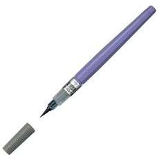펜텔 Pentel XFL3L 브러시 펜 블랙, Dyes